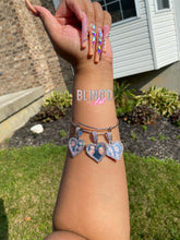 Load image into Gallery viewer, CUSTOM Sweetheart Photo Necklace & Bracelet Set