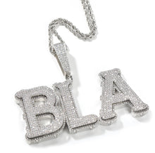 Load image into Gallery viewer, CUSTOM Bold Peek-A-Boo Hearts Necklace