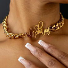 Load image into Gallery viewer, CUSTOM That Girl Necklace