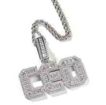 Load image into Gallery viewer, CUSTOM Bold Baguette Necklace