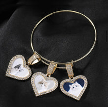 Load image into Gallery viewer, CUSTOM Sweetheart Photo Bracelet