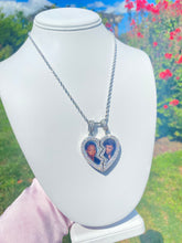 Load image into Gallery viewer, CUSTOM Broken Heart Photo Necklace