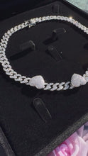 Load and play video in Gallery viewer, Cuban Heart Necklace