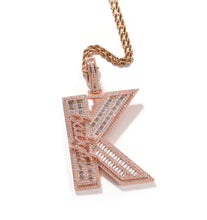 Load image into Gallery viewer, CUSTOM Luxury Baguette Initial w/Mini Letters