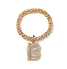 Load image into Gallery viewer, CUSTOM Luxury Baguette Initial w/Mini Letters