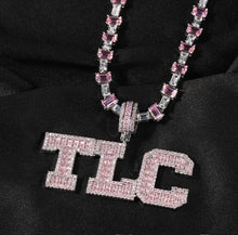 Load image into Gallery viewer, CUSTOM Pink & Silver Varsity Necklace
