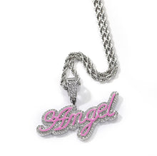 Load image into Gallery viewer, CUSTOM Colored Angel Necklace