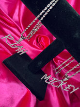 Load image into Gallery viewer, CUSTOM Badd Bling Necklace