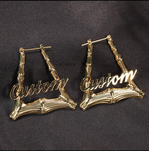 Load image into Gallery viewer, CUSTOM 90’s Vibez Bamboo Earrings