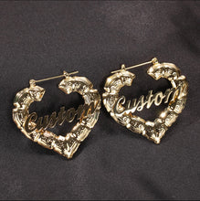 Load image into Gallery viewer, CUSTOM 90’s Vibez Bamboo Earrings