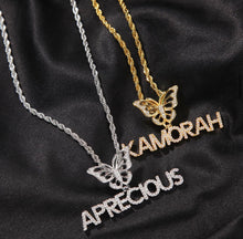 Load image into Gallery viewer, CUSTOM Children's Butterfly Necklace