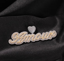 Load image into Gallery viewer, CUSTOM ‘It’s The Bling For Me’ Iced Out Name Necklace