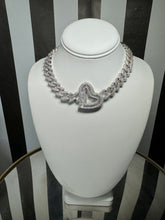 Load image into Gallery viewer, Miami Cuban Link Heart Necklace &amp; Bracelet Set
