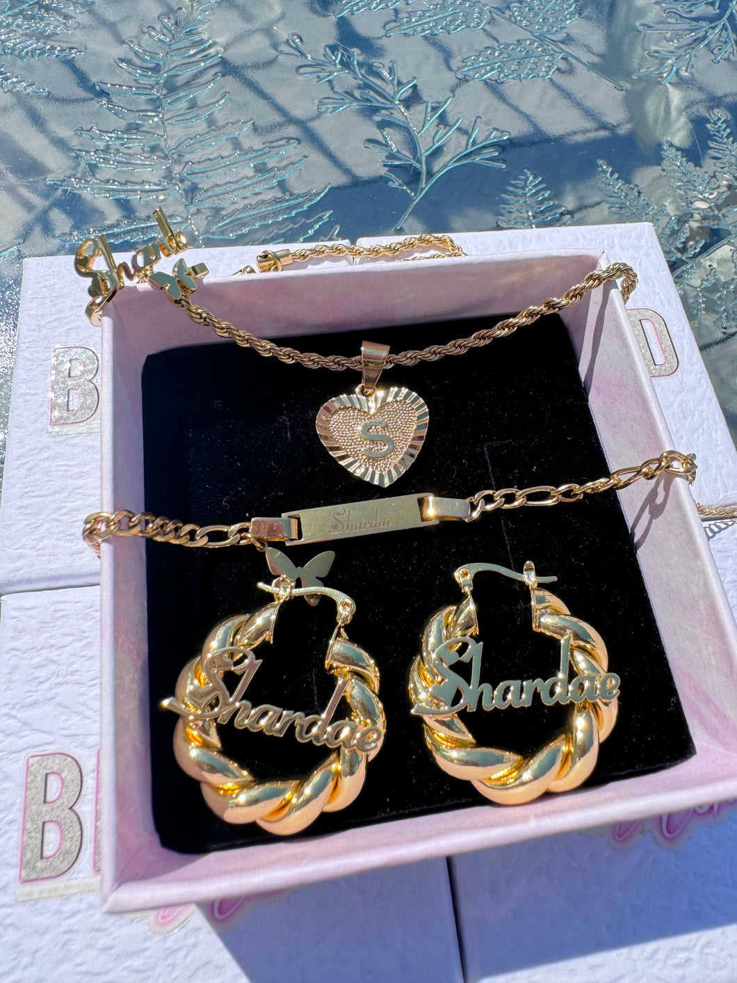 CUSTOM Pretty Luxe Initial Set 2