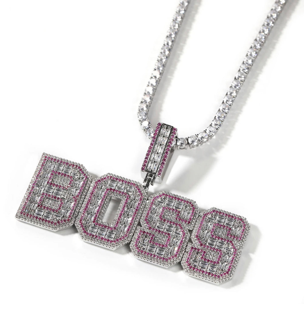 CUSTOM Bold Baguette Necklace